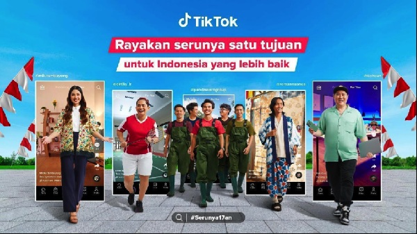 Rayakan HUT RI ke-78, TikTok Luncurkan Kampanye #Serunya17an