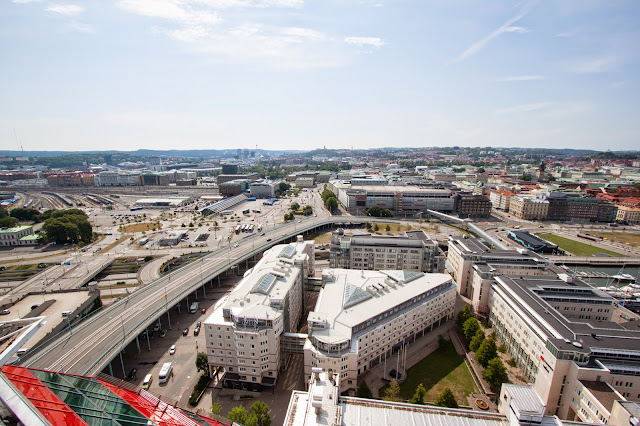 Goteborg-Panorama dal rossetto