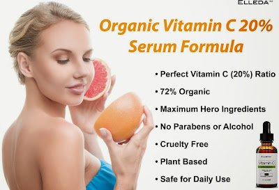 Elleda Organic Vitamin C 20% Serum