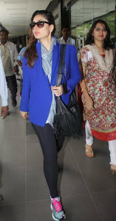 Kareena Kapoor Khan Snapped at Mumbai Airport Rare Photos