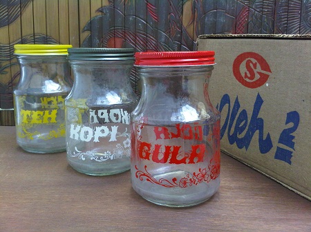 Karya Babah Antik Set Toples Teh  Kopi Gula