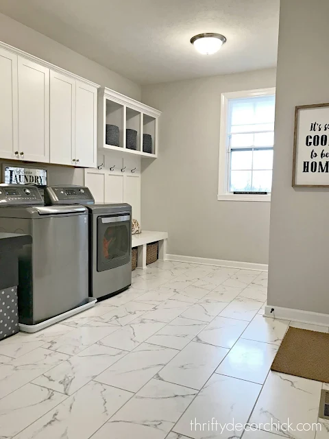 mud room laundry combo layout