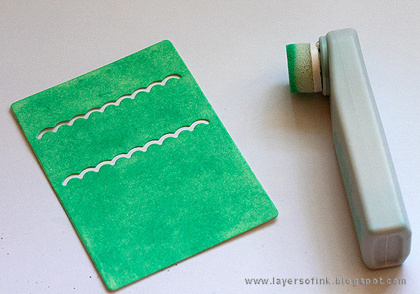 Layers of ink - Inky Stencil Card Tutorial by Anna-Karin Evaldsson