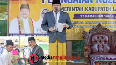 Peringati Nuzulul Qur'an, Pemkab Lampung Tengah Gelar Pengajian Akbar