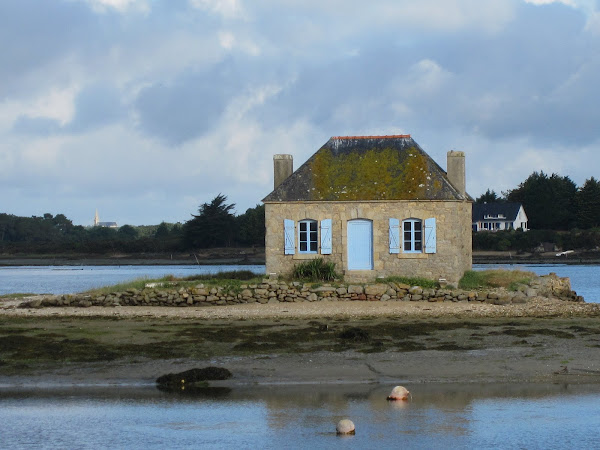 Maison sur son rocher à St Cado - Ria d'Etel