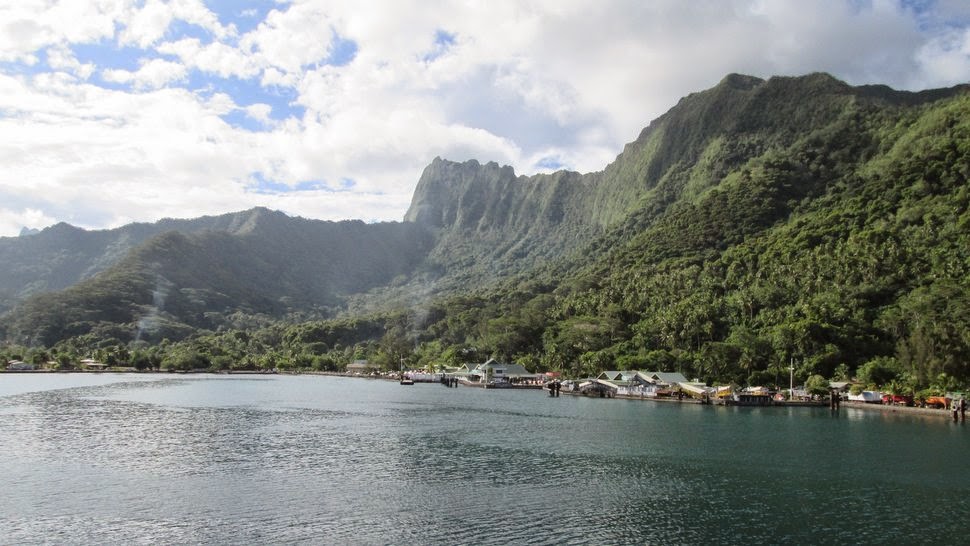 Baie de Vaiare à Moorea