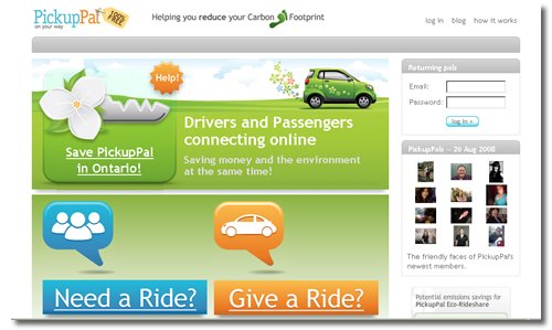 PickupPal, Carpooling