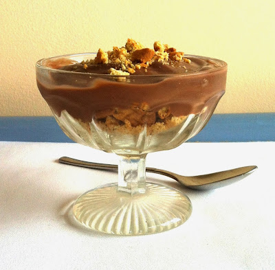 Vegan chocolate puding