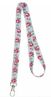 Kensington Rose Lanyard