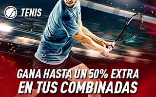 sportium Tenis: Extra en Combinadas 4-10 noviembre 2019