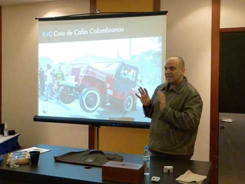 Entrenamiento de cafe con @paramaconi Acosta