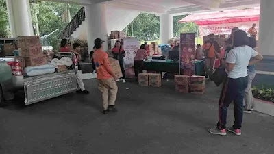 Buka Posko Bencana Erupsi Gunung Ruang di Kantor Gubernur Sulut, Bantuan Terus Berdatangan