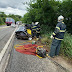  Corpo de Bombeiros resgata 4 vítimas fatais presas nas ferragens em acidente automobilístico em Caetité (BA)