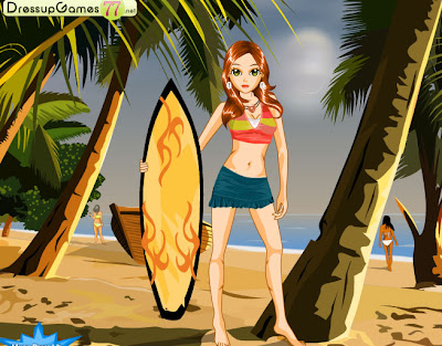 Free Fashion Games  Girls  Kids on Fashion Girl Games Dress On Beach Girl Dress Up Game Review Dress Up