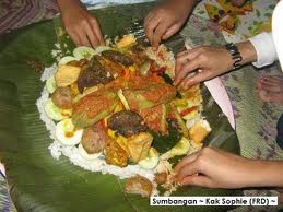 Masakan Orang Jawa: Nasi Ambeng Stail Jawa