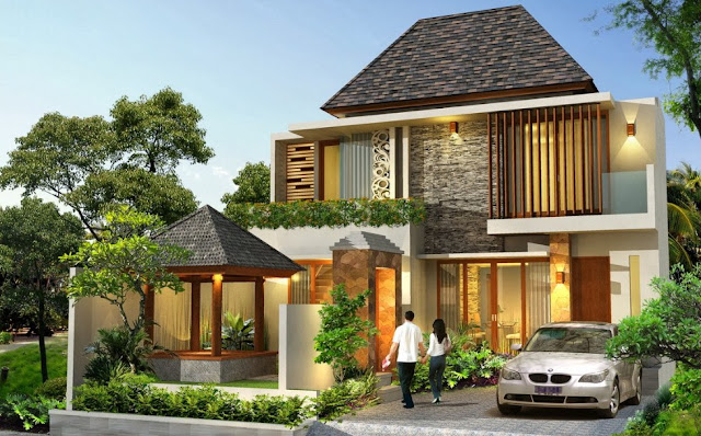 desain rumah minimalis modern 2 lantai denpasar