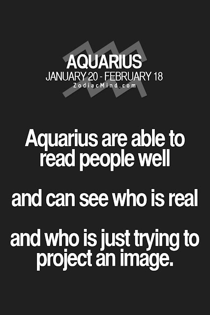 Ewafebri Aquarius Personality