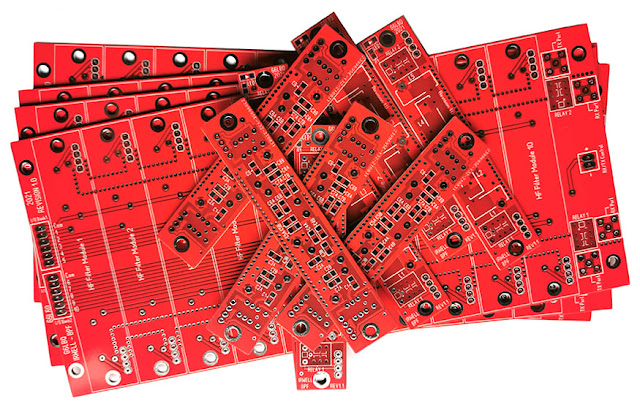 Band Pass Filter PCB G6LBQ