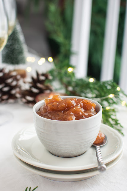 Chutney de poire à la cardamome