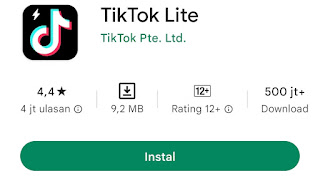 Cara Download TikTok Lite Versi Terbaru