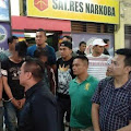 Sat Narkoba Polrestabes Medan Gerebek Basic Narkoba di Jermal 15