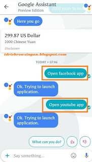 perintah google asistant google allo chat