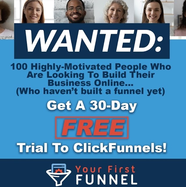 Russell is looking for 100 entrepreneurs…Your First Funnel coaching.