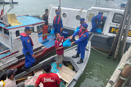 Nelayan di Karimun Senang Mendapat Bansos dari Satuan Polairud Polres Karimun