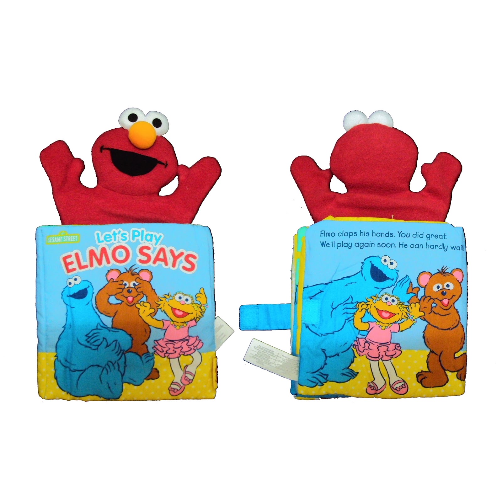Storetopia!: Puppet Book - Let's Play Elmo Says