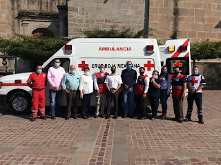 Cruz Roja Zapotlanejo tiene nueva ambulancia