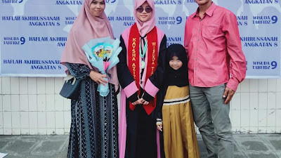 Keysha Aziza Humaira, Hafizah Cilik 30 Juz Mempesona Wisuda Tahfidz ke-9 SDIT Maarif