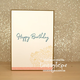 scissorspapercard, Stampin' Up!, CASEing The Catty, Happy Birthday To You, Sale-A-Bration, Varied Vases, Watercolouring, Subtles DSP