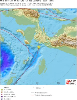 6.1-magnitude quake strikes off eastern Indonesia, no tsunami alert issued