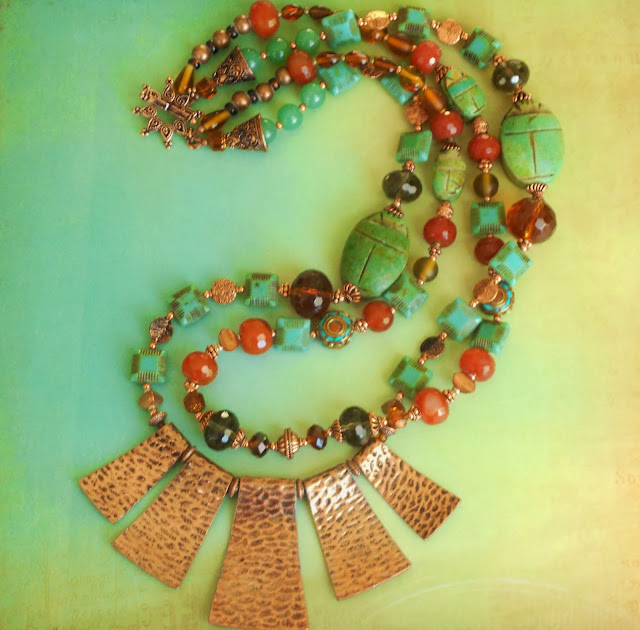Indian, Moroccan, Tibetan Necklace Divinite' Jewellry