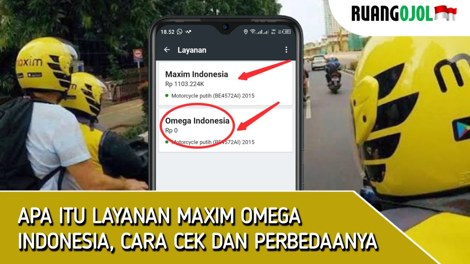 Apa itu maxim omega indonesia
