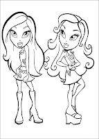 Bratz Coloring Pages