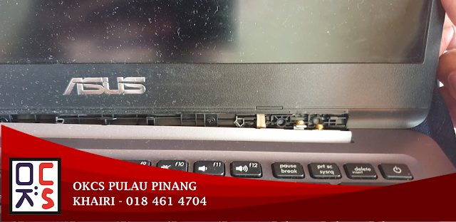 SOLVED: KEDAI REPAIR MACBOOK SUNGAI BAKAP | ASUS A441U CASE & HINGE BROKEN