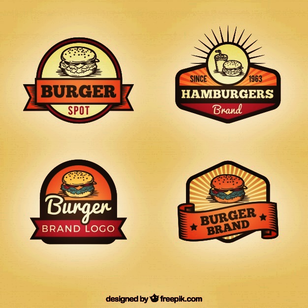 Mockup Keren Desain Logo Makanan dan Minuman Terbaru Yang Siap Edit