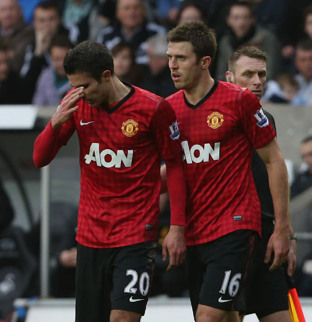 Premier league match image galery, Swansea city vs Manchester united 1-1