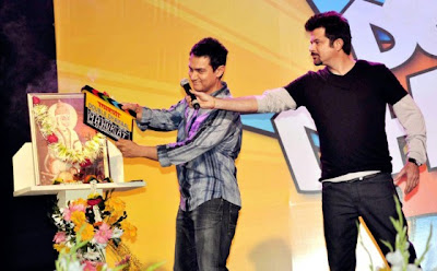 Double Dhamal Movie Launched Event with present of Anil Kapoor and Aamir Khan