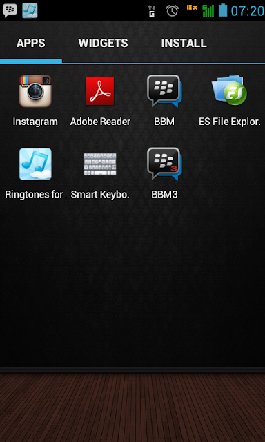 install 2 bbm di android