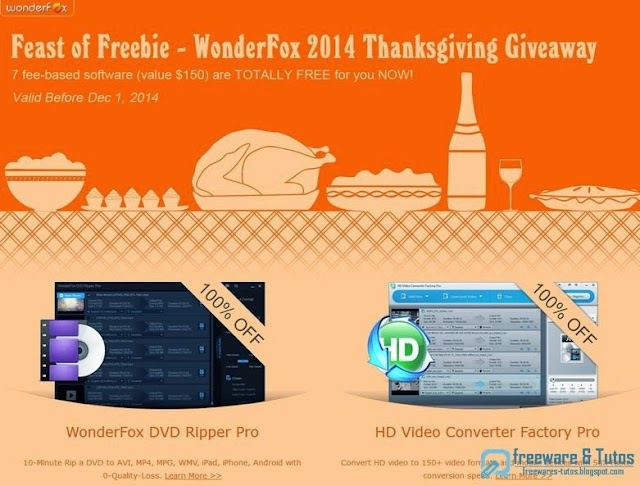Offre promotionnelle : 7 logiciels mutimédia de WonderFox gratuits !