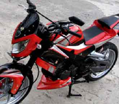 Modifikasi Motor Yamaha Scorpio