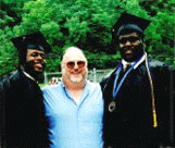 Michael Shephard, Charlie Pinson, and Derrick Silas Big Show at Pikeville College Graduation