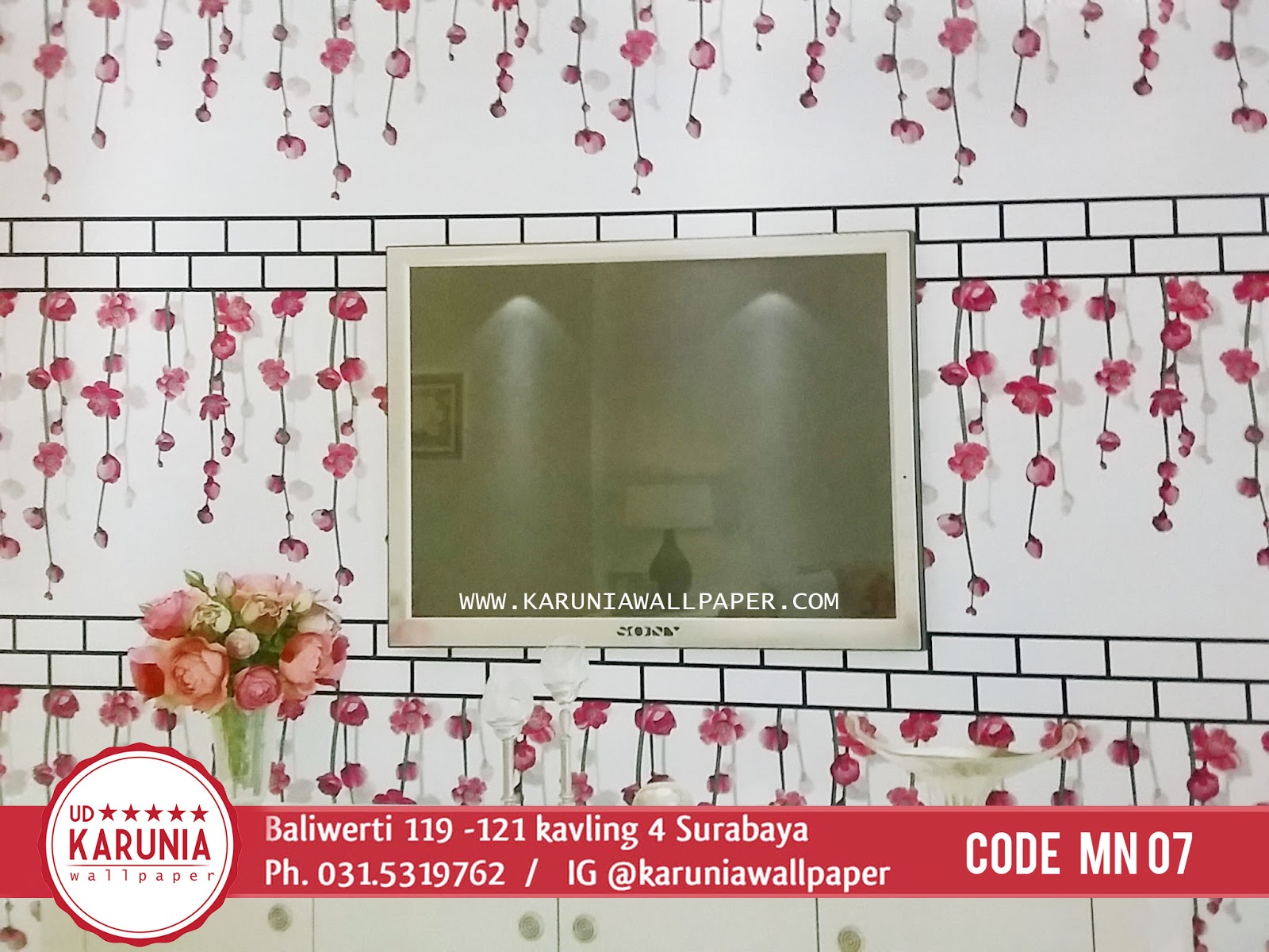 jual wallpaper cantik surabaya