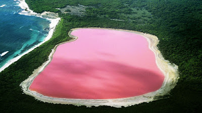 Lima Danau Berwarna Pink Paling Unik di Dunia