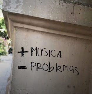 Graffiti en la pared: Más música, menos problemas