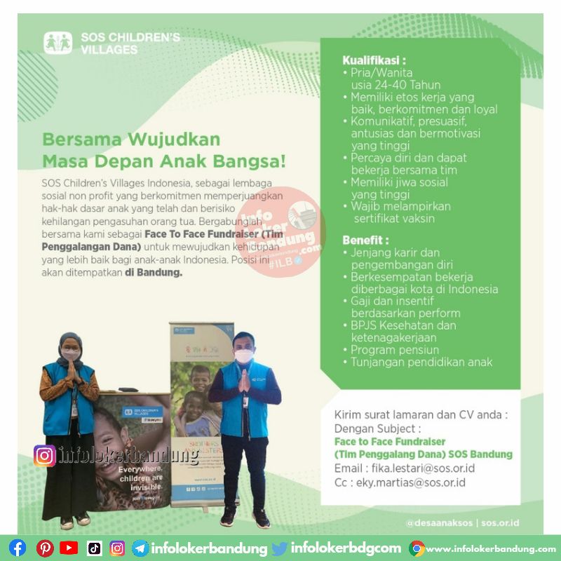 Lowongan Kerja Sos Children's Villages Indonesia April 2022