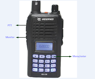 Cara Seting HT yang Berubah Frekuensi VHF menjadi UHF