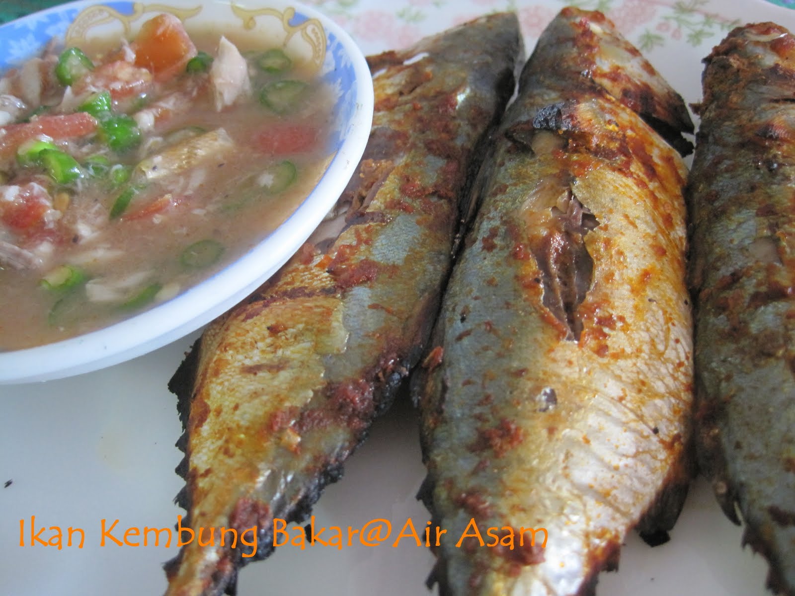 Ikan Kembung Bakar & Air Asam  Resepi Minggu Ini